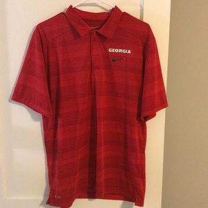 UGA Nike Dry-Fit polo